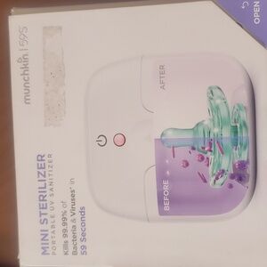 Munchkind59S mini sterilizer portable uv sanitizer